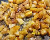 Almás, mandulás leveles tortácska (vegán) recept fázis 2 fotója