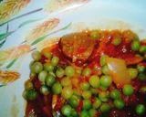 Foto del paso 1 de la receta: Colchón de arvejas!!