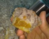 Foto del paso 5 de la receta: Muffins de manzana rellenos de membrillo y dulce de leche 🤩