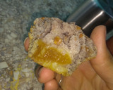 Foto del paso 5 de la receta: Muffins de manzana rellenos de membrillo y dulce de leche 🤩