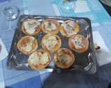 Foto del paso 4 de la receta: Pizzetas xl rellenas. GRACE
