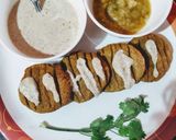 A picture of step 3 of Potato kuttu cutlets.