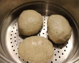 Gőzgombóc /tej- és tojásmentes/ recept fázis 6 fotója