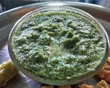A picture of step 2 of Instant ready coriander chutney.