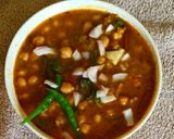 A picture of step 4 of Kabuli Chana Chole.