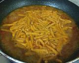 A picture of step 5 of Sev Tamatar Sabji.