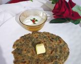 A picture of step 5 of Drumstick leaves Paratha.