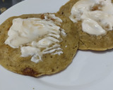 Foto del paso 7 de la receta: Arepas🫓de maiz🌽a mi manera🧈con queso🧀crema y miel🥯🧇🍯