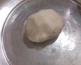 A picture of step 2 of Mawa doodh farra diye With kesariya rabdi.