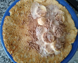 Foto del paso 3 de la receta: Panqueques integrales con banana y crema