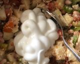 A picture of step 3 of Apple Salad.
