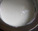 A picture of step 2 of Ambra sambar or chaseor Majige Sarmbar.