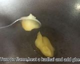 A picture of step 3 of Bottle gourd barfi.