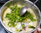 A picture of step 3 of Pesarattu.