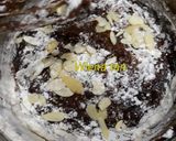 Foto langkah ke 4 dari resep Choco Almond Muffin | No Mixer.