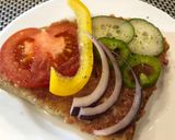 Egyszerű "tatárbífsztek" recept fázis 8 fotója