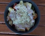 Foto langkah ke 4 dari resep Salad Buah Rendah Lemak.