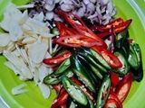 Tempe Oreg bumbu iris