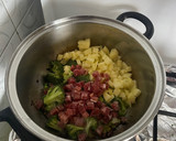 Foto del paso 2 de la receta: Judías verdes con brócoli y caldo de verduras