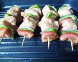 A picture of step 3 of Chicken Shashlik.