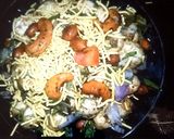 A picture of step 3 of Healthy makhana bhel.