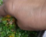 A picture of step 2 of Methi Thepla.