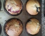A picture of step 6 of Muffins - Plain or filled with flavour of your choice.
