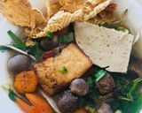 Hình bước làm 6 của món Hủ tiếu chay