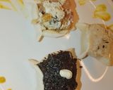 Foto del paso 6 de la receta: Tartaletas Exprés con Rellenos Atún /hongos/Roquefort y pera