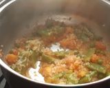 Foto del paso 2 de la receta: Risotto de verduras y Cabrales (triple aprovechamiento)