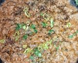 A picture of step 9 of Chicken tikka kaleji.