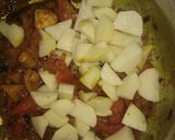 A picture of step 3 of Methi Sabji.