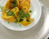 A picture of step 4 of Mirchi Bhajiya Chaat.