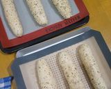 Foto langkah ke 8 dari resep MyWay Bread (subway style) - Italian Herbs Parmesan Bread.