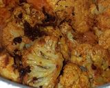 A picture of step 9 of Shahi Gobhi Masala.