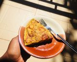 A picture of step 6 of Plantain,potatoes and egg frittata.