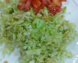 A picture of step 1 of Paneer veg cheese corn grilled sandwiches/ healthy breakfast.