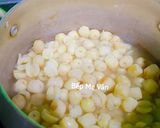 Hình bước làm 2 của món Xôi Cốm Hạt Sen
