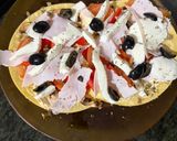 Foto del paso 3 de la receta “Pizza” fácil en freidora de aire