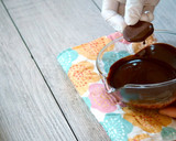 A picture of step 9 of Cocoa Cookies / Langue De Chat.