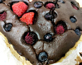 Foto del paso 6 de la receta: Brownie con frutos rojos 🍓🫐