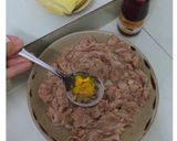Hình bước làm 2 của món Mì hoành thánh