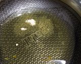 A picture of step 3 of Gajar, green chilli and lili haldar pickle.