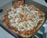 Foto langkah ke 9 dari resep Best Simple Pizza Ever 👌 (No Egg, No Ulen, No Mixer, No Oven).