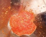 A picture of step 1 of Egusi pepper soup.