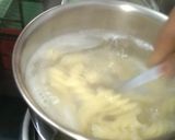 A picture of step 1 of Creamy Pasta Fruit Salad.