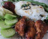 Foto langkah ke 6 dari resep Nasi Bakar Teri no Ribet 🤩.