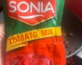 A picture of step 5 of Tomato and egg sauce.