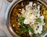Onion ringsLeftover Aloo sabzi recipe step 1 photo