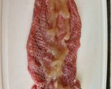 A picture of step 2 of My Stuffed Tenderloin, Apple, Bacon Lardons, cheddar Cheese 🤗.